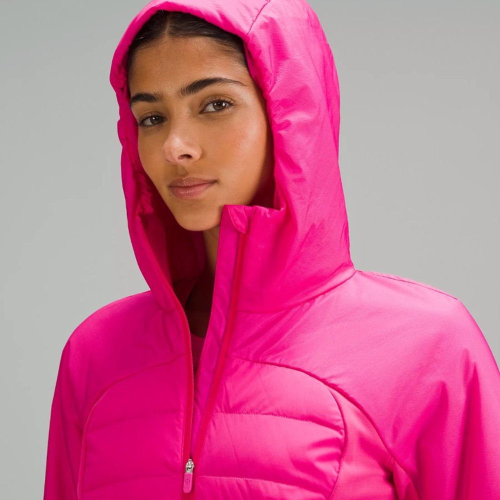 Lululemon Down for It All Jacket- sonic pink, Size 4 Active jacket NWT - Picture 6 of 8